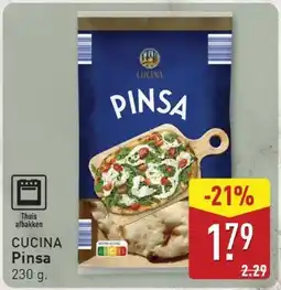 ALDI Cucina pinsa aanbieding