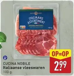 ALDI Cucina nobile italiaanse vleeswaren aanbieding