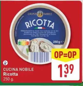 ALDI CUCINA NOBILE Ricotta aanbieding