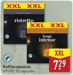 ALDI Koffiecapsules XXL aanbieding