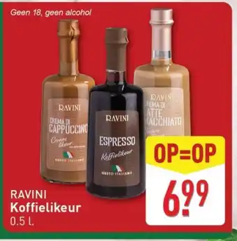 ALDI RAVIN Koffielikeur aanbieding