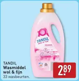 ALDI Tandil wasmiddel wol & fijn aanbieding