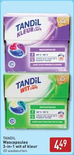 ALDI Tandil wascapsules aanbieding
