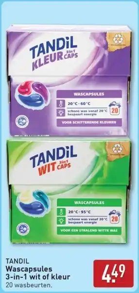 ALDI Tandil wascapsules aanbieding