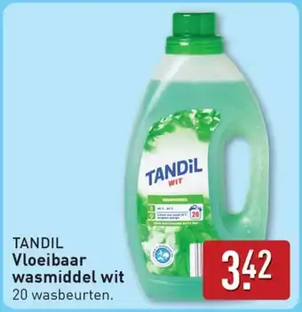 ALDI Tandil vloeibaar wasmiddel wit aanbieding