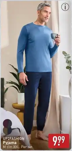 ALDI UP2FASHION Pyjama aanbieding