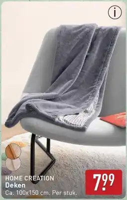 ALDI Home creation deken aanbieding