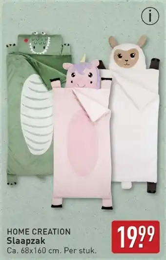 ALDI Home creation Slaapzak aanbieding