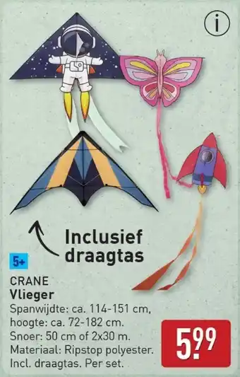 ALDI Crane vlieger aanbieding