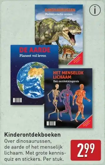 ALDI Kinderontdekboeken aanbieding