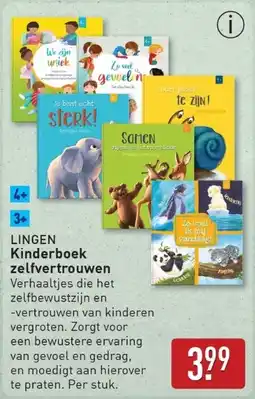 ALDI Lingen Kinderboek zelfvertrouwen aanbieding