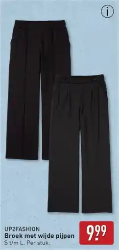 ALDI Up2fashion broek met wijde pijpen aanbieding