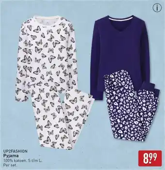 ALDI Up2fashion pyjama aanbieding