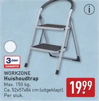 ALDI Workzone huishoudtrap aanbieding