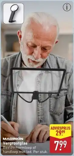 ALDI Maginon vergrootglas aanbieding