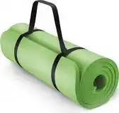 Bol.com Yoga mat lichtgroen 1 cm dik fitnessmat pilates aerobics aanbieding