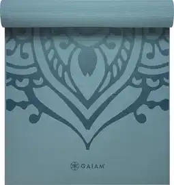 Bol.com Gaiam Niagara Yoga Mat - Blauw - 173 X 61 X Cm aanbieding