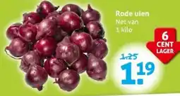Hoogvliet Rode uien aanbieding