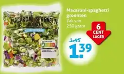 Hoogvliet Macaroni spaghetti groenten aanbieding