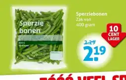 Hoogvliet Sperzie bonen aanbieding