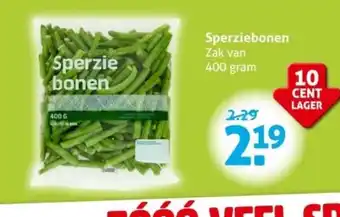 Hoogvliet Sperzie bonen aanbieding