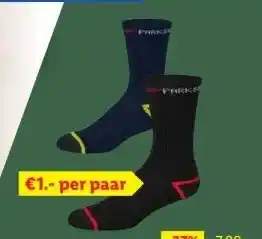 Lidl 5 paar herenwerksokken aanbieding