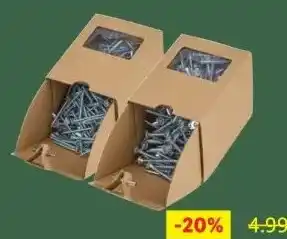 Lidl Spaanplaatschroeven aanbieding