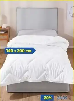 Lidl 4-seizoenendekbed aanbieding