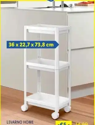 Lidl Rol- en bijzettafel aanbieding