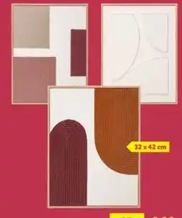 Lidl Canvas muurdecoratie 3D aanbieding