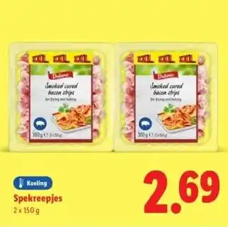 Lidl Spekreepjes aanbieding