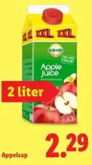 Lidl Appelsap aanbieding