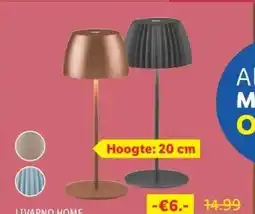 Lidl Accu-LED-tafellamp aanbieding