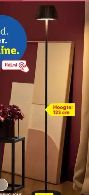 Lidl Staande LED-lamp aanbieding