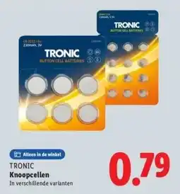 Lidl Knoopcellen aanbieding