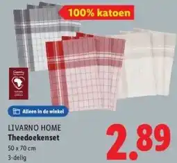 Lidl Theedoekenset aanbieding