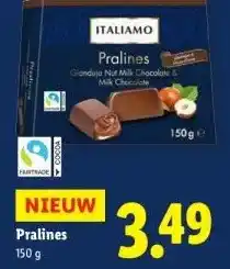 Lidl Pralines aanbieding