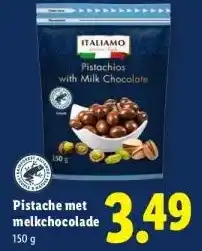 Lidl Pistache met melkchocolade aanbieding