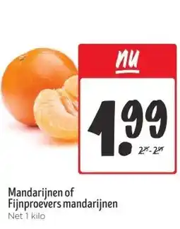 Jumbo Mandarijnen of Fijnproevers mandarijnen aanbieding
