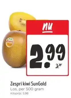Jumbo Zespri kiwi SunGold aanbieding