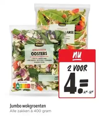 Jumbo Jumbo wokgroenten aanbieding