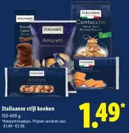 Lidl Italiaanse stijl koeken aanbieding