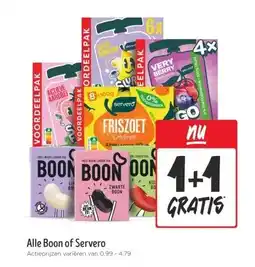 Jumbo Alle Boon of Servero aanbieding