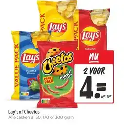 Jumbo Lay's of Cheetos aanbieding