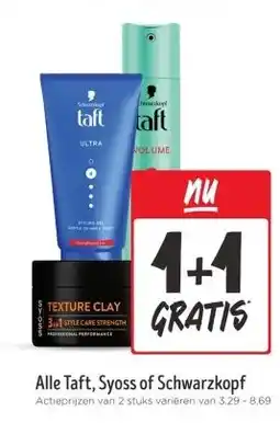 Jumbo Alle Taft, Syoss of Schwarzkopf aanbieding