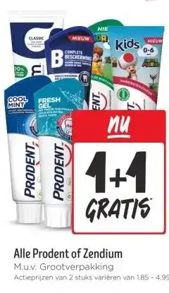 Jumbo Alle Prodent of Zendium aanbieding
