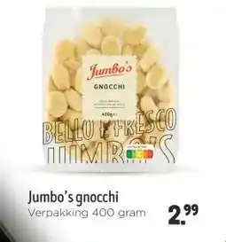 Jumbo Jumbo's gnocchi aanbieding