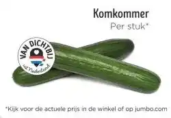 Jumbo Komkommer aanbieding