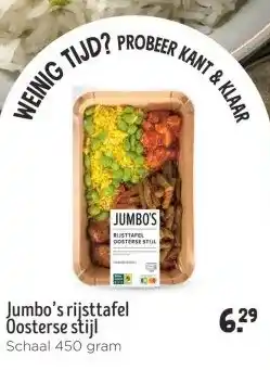 Jumbo Jumbo's rijsttafel Oosterse stijl aanbieding