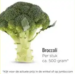 Jumbo Broccoli aanbieding